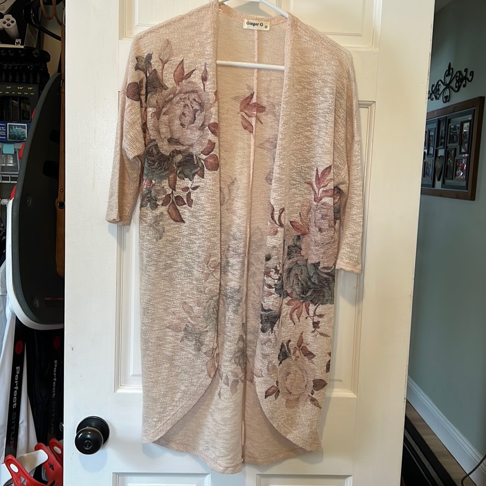 Ginger G Floral cardigan